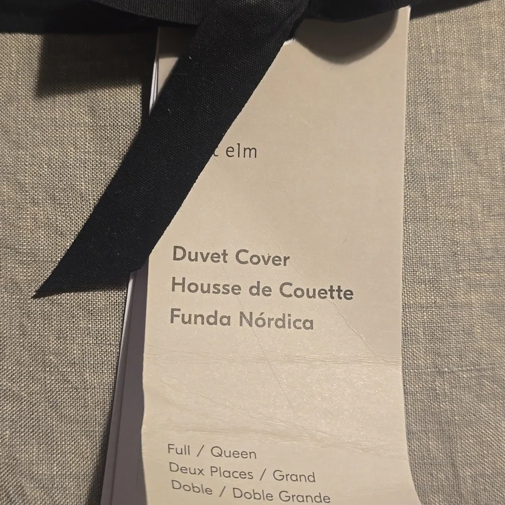 West Elm european flax